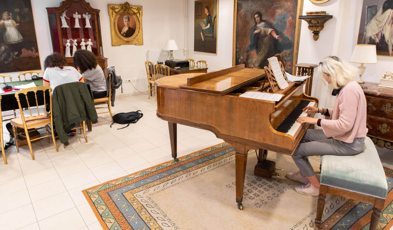 Read more about the article Launching the educational project of naming the residence’s work rooms